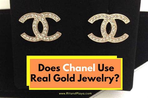 does chanel use real gold jewelry|authentic Chanel jewelry.